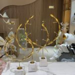 Gemstone Flower Table Decor