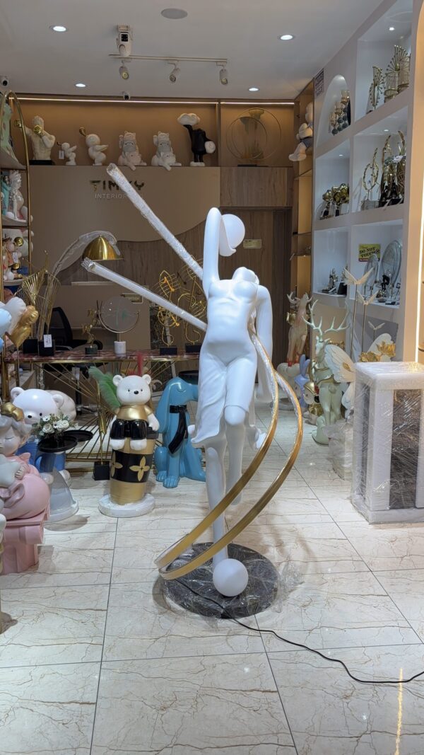 Sculptural LED Floor Lamp - Image 3