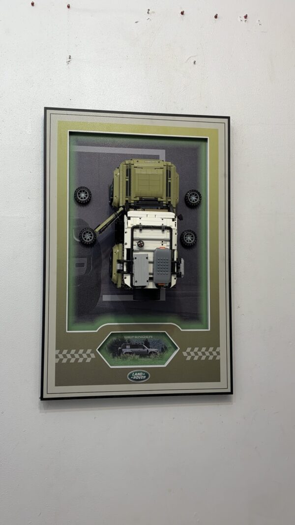 60 x 90 Land Rover Lego Frame - Image 2