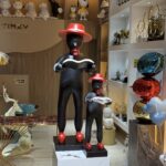 Blowing Reading Man Figurine