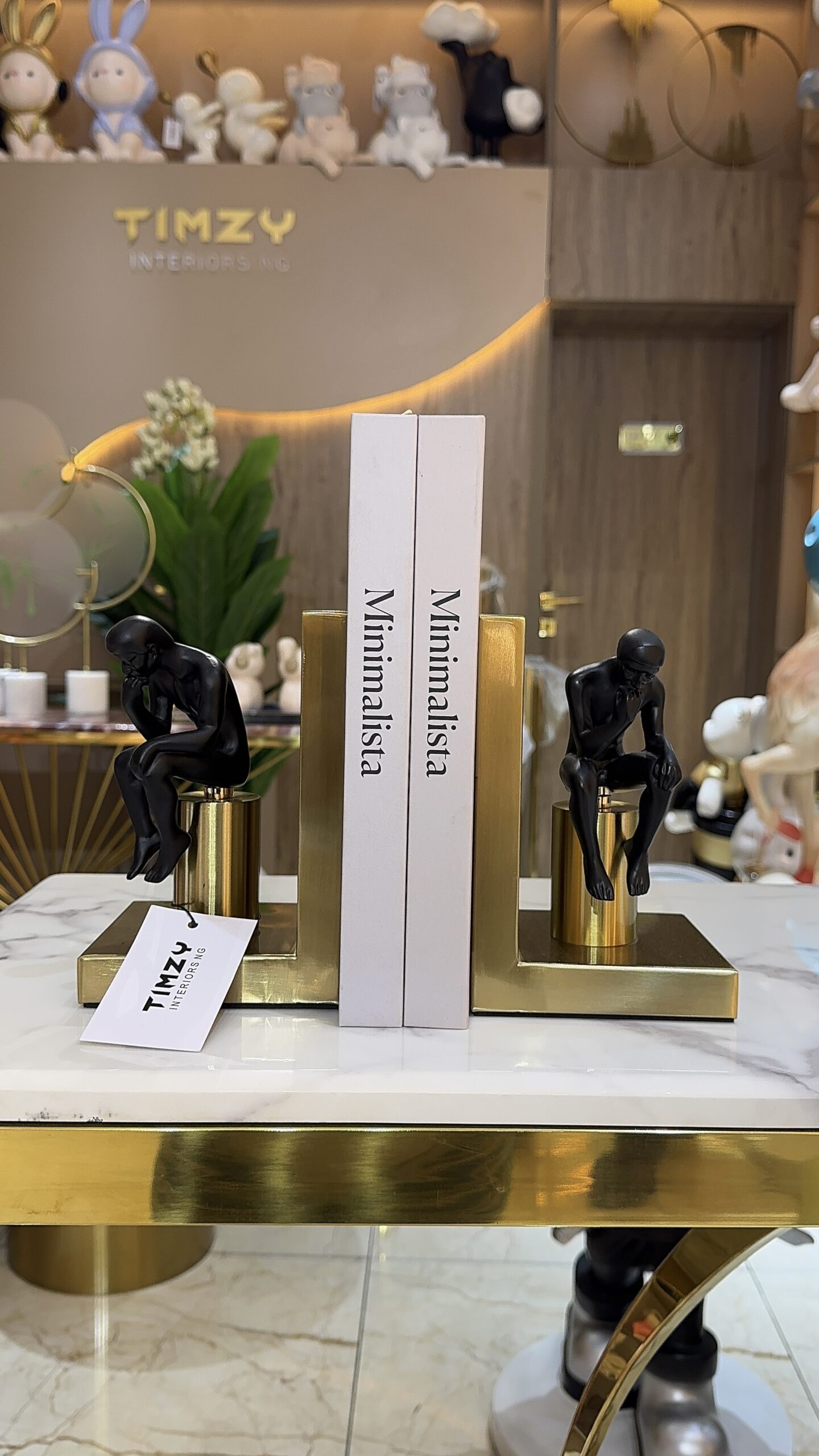 IMG_4902 Thinking Man Bookend - Image 1
