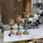 Luxury Gold Candle Holder Set