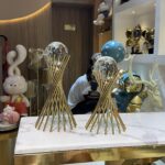 Clear Crystal Table Decor