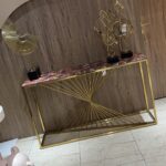 Luxury Marble Top Console