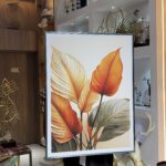60 × 80 cm Handpainted Frame