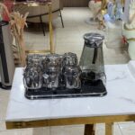 Set Of Cups With Tray & Jug