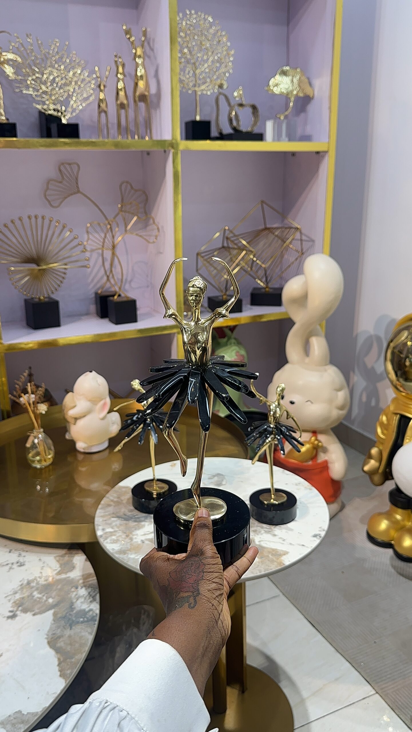IMG_0954 Ballerina With Marble Base - Image 1
