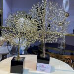 Metal Flower Table Decor