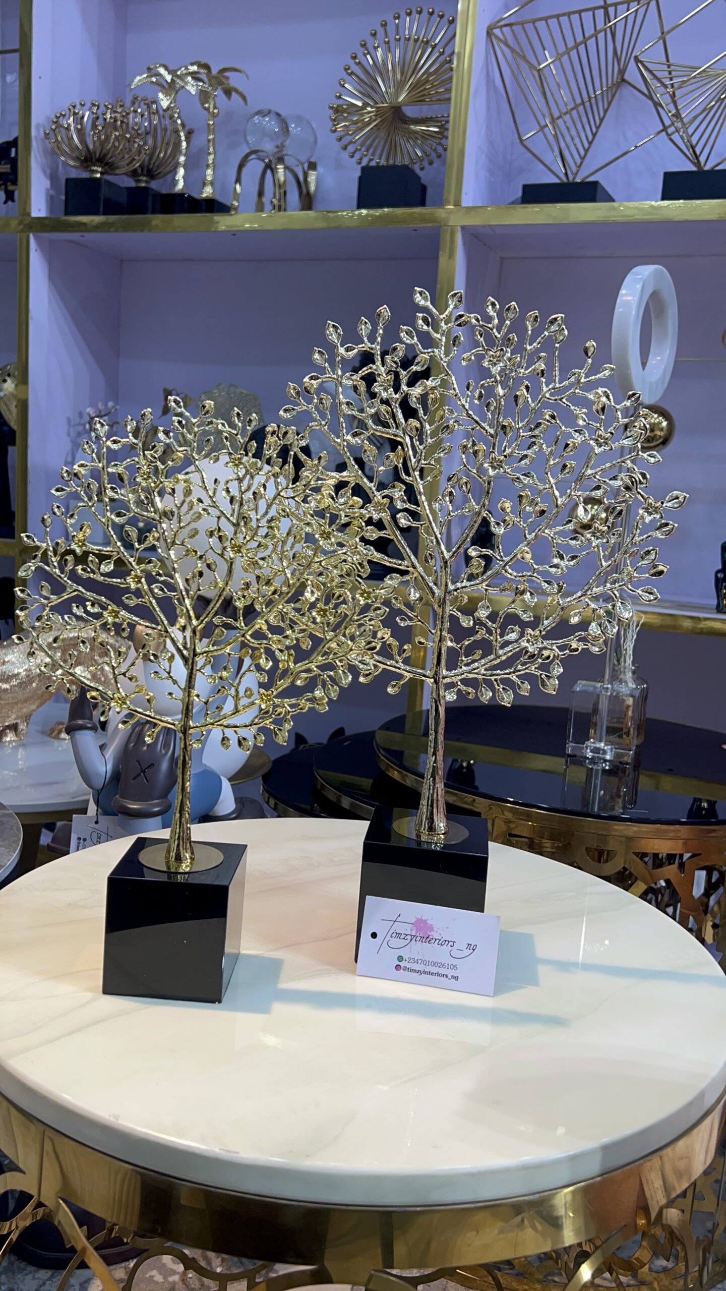 IMG_1370 Metal Flower Table Decor - Image 1