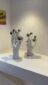 Artistic Hand & Sphere Sculpture Set - Image 3