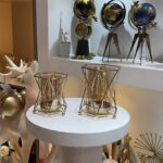 Glass Candle / Flower Holder