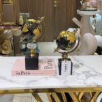 Classic Black & Gold Globe