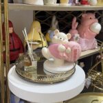 L Mirror Gold Tray