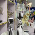 Gathered Knot Decor - Set of 2.