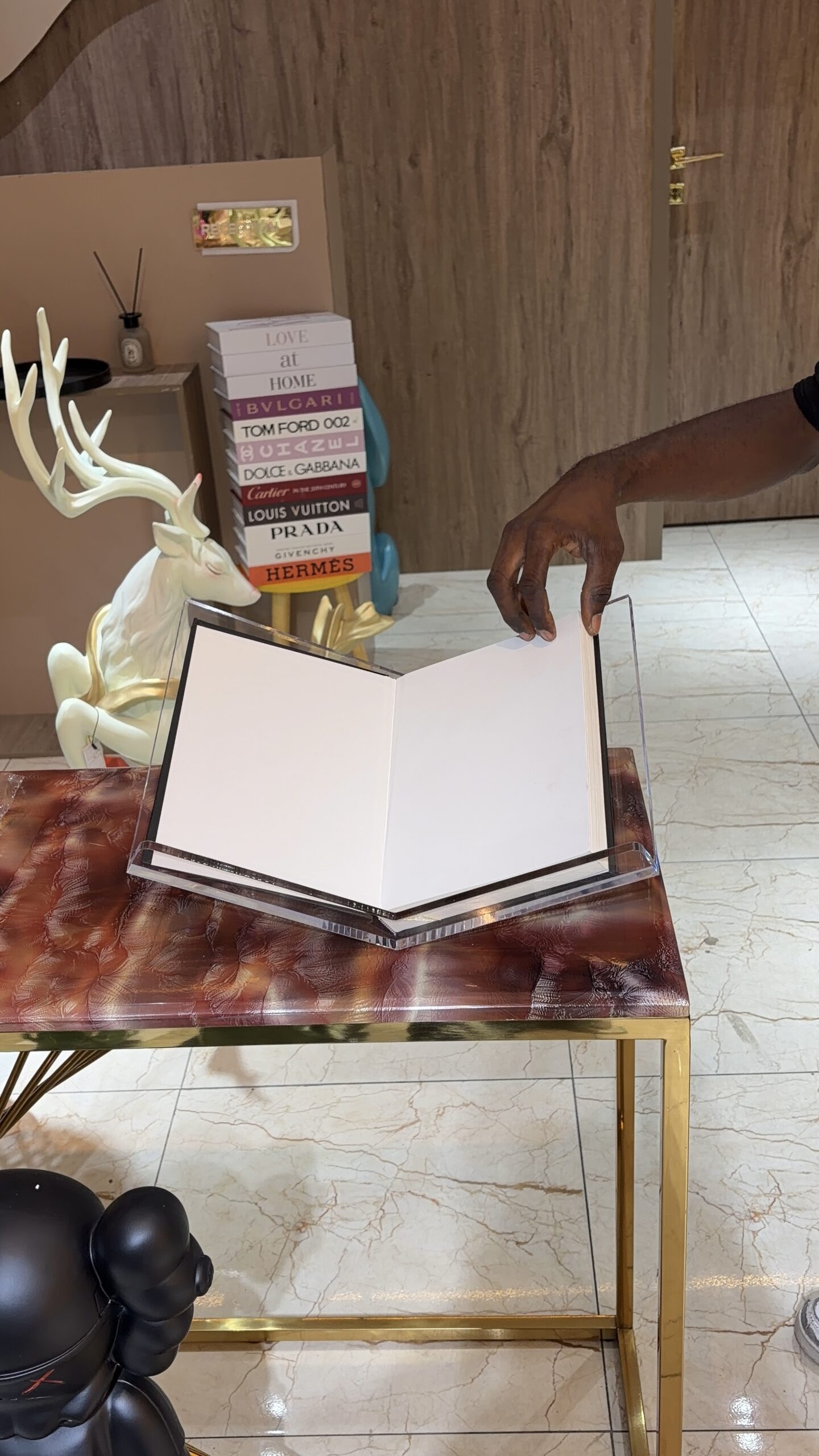 IMG_5058 Acrylic Book Display Holder - Image 1