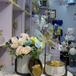 Luxury Marble Effect & Gold Decorative Storage Box