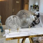Luxury Natural Crystal with Marble Base