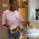 Mirror Gold Tray