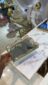 S Mirror Gold Tray