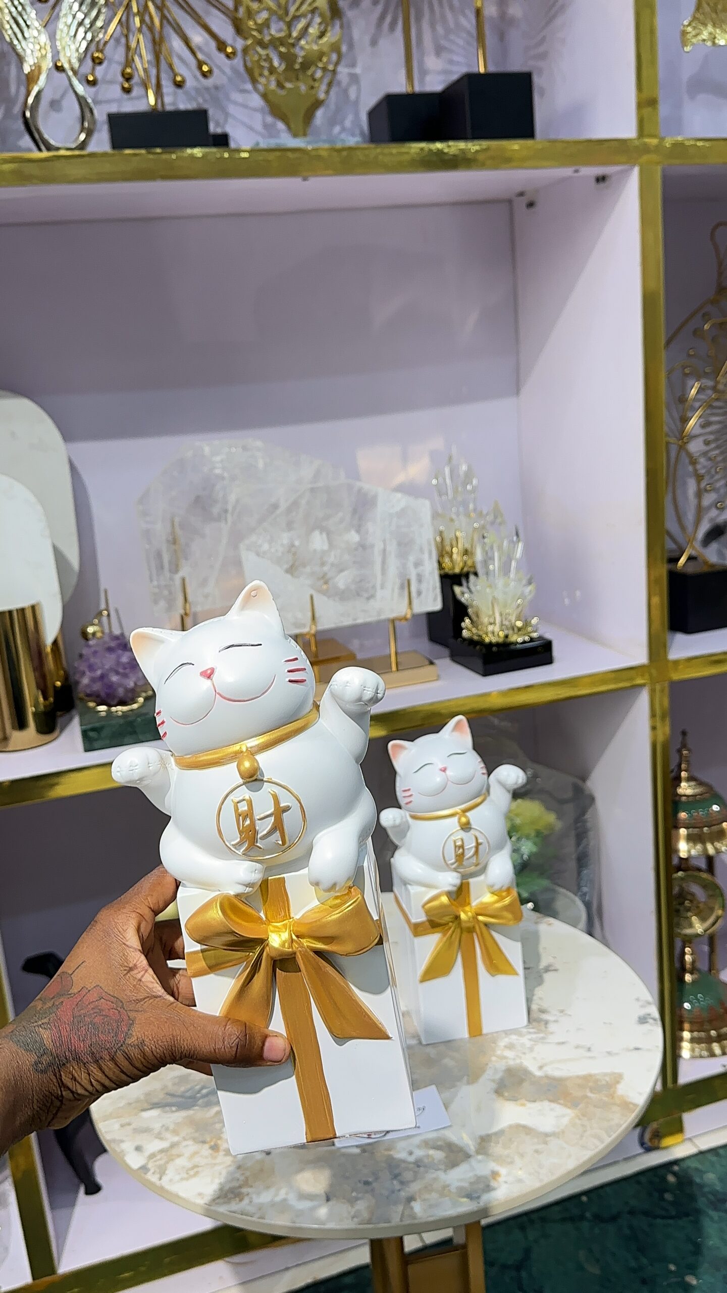 IMG_6073 Fortune Bear Desktop Ornament - Image 1