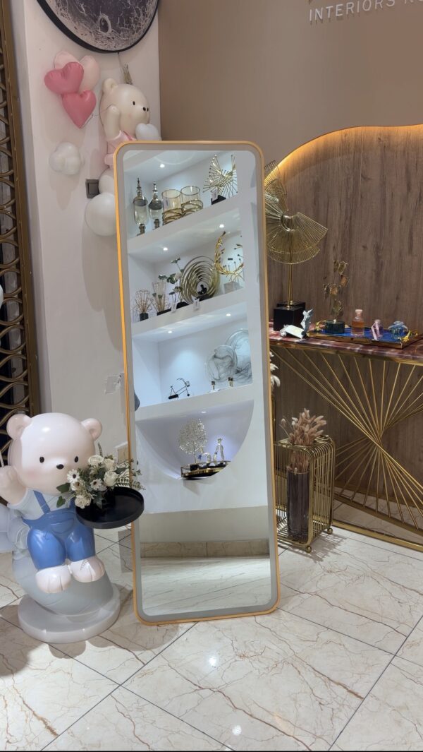 Luxury LED Mirror with Hand-Swipe Sensor - Image 4
