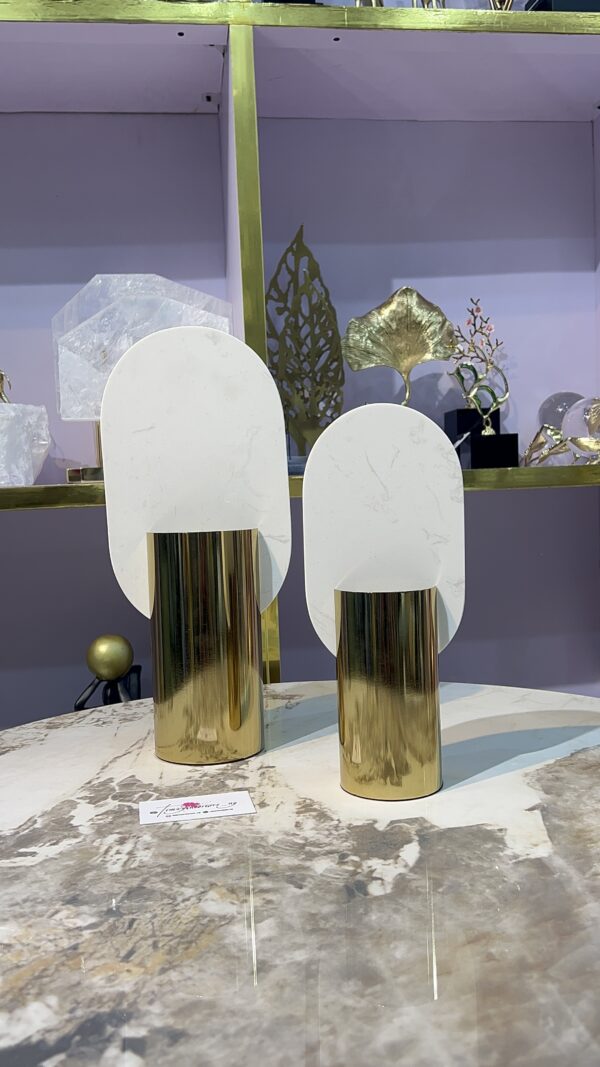 Marble & Metal Luxury Table Decor - Image 2