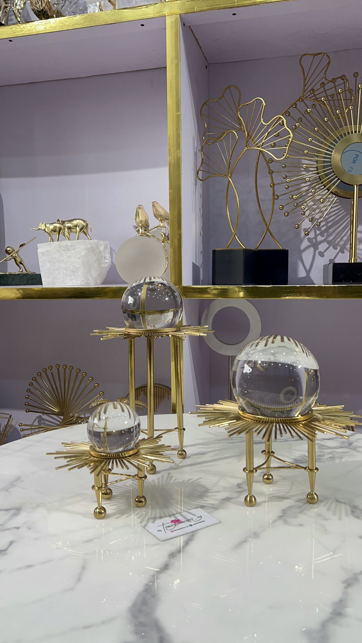 IMG_7478 Clear Crystal Table Decor - Image 1