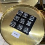 Crystal X O Game / Table Decor